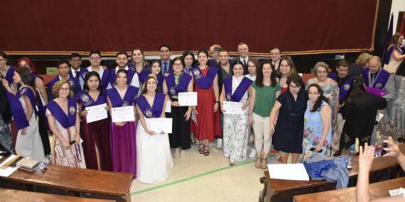 La Facultad de Farmacia celebra la ceremonia de clausura de los Másteres Oficiales